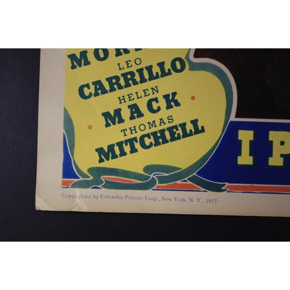 1937 Lobby card 11x14" Chester Morris / Helen Mack, I Promise to Pay pre-WWII - Picture 3 of 7